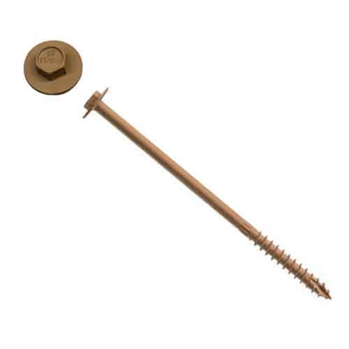 Simpson Strong-Drive&reg; SDWH19800DB 8" Hex Head Structural Wood Screw